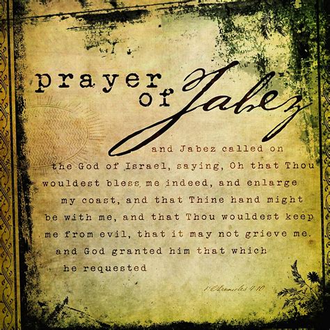 prayer of jabez